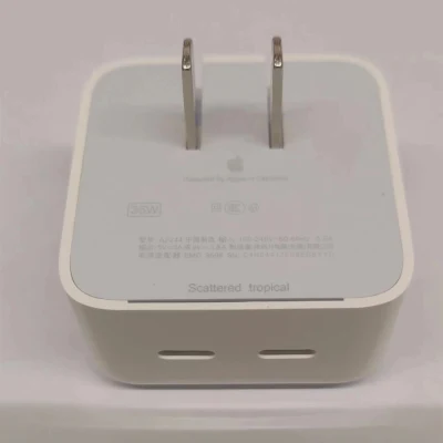 Ursprüngliche reale Kapazität Schnellladung 35 W US-EU-Stecker Handy-Ladegerät Zubehör Blitz-Ladegerät USB-Adapter